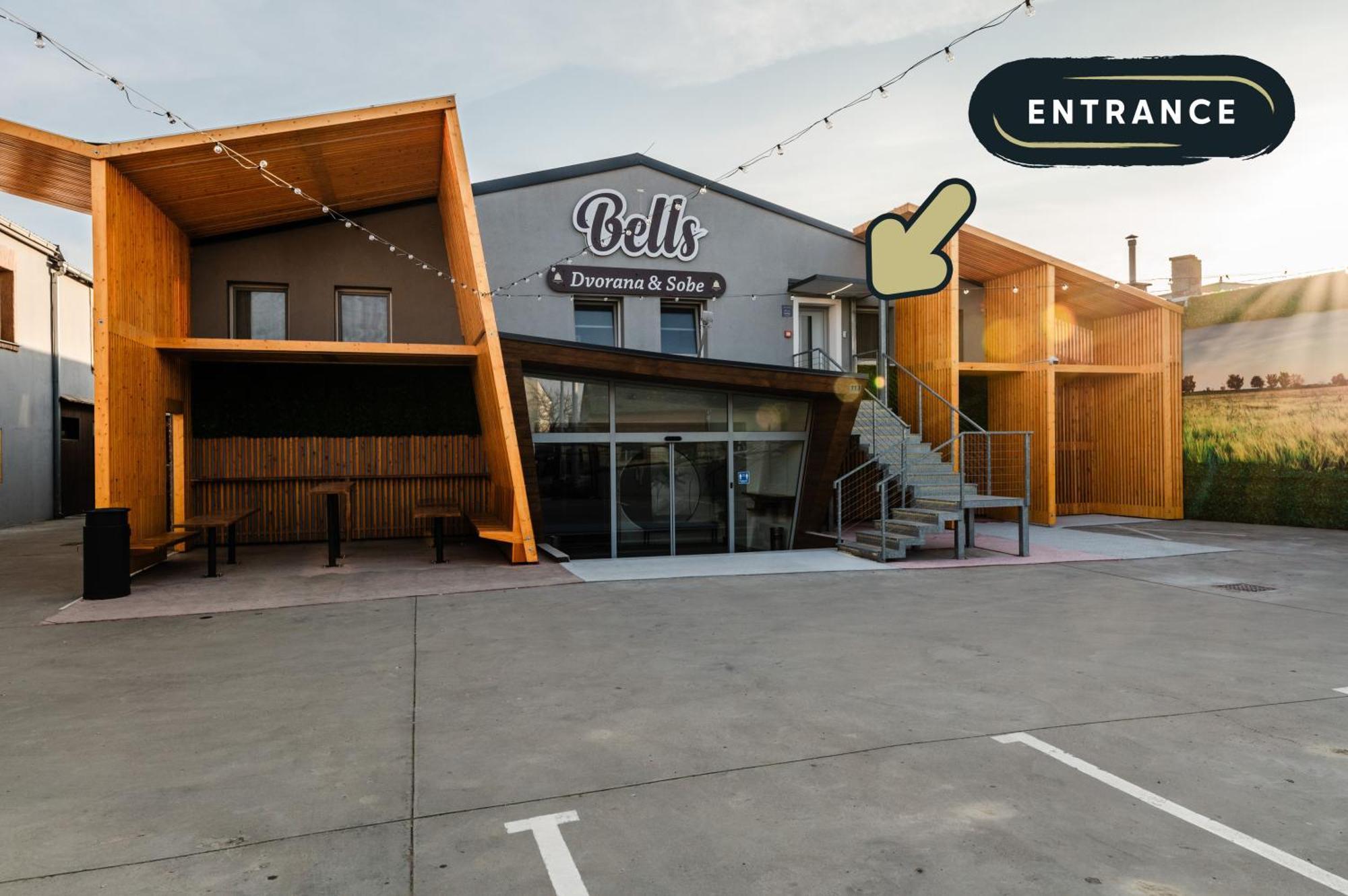 Hotel Bells Osijek Exterior foto